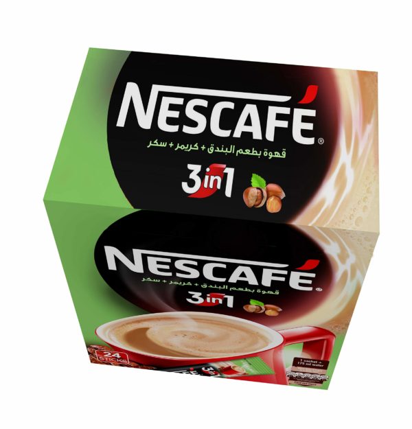 نستلة نسكافية 3*1 بندق