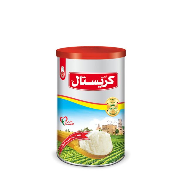 كريستال سمنة 700جرام *12 ابيض